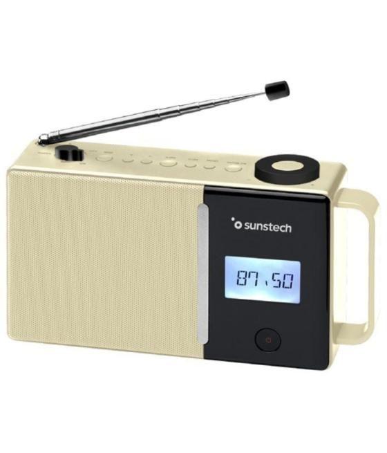 Radio portátil sunstech rpds500/ beige