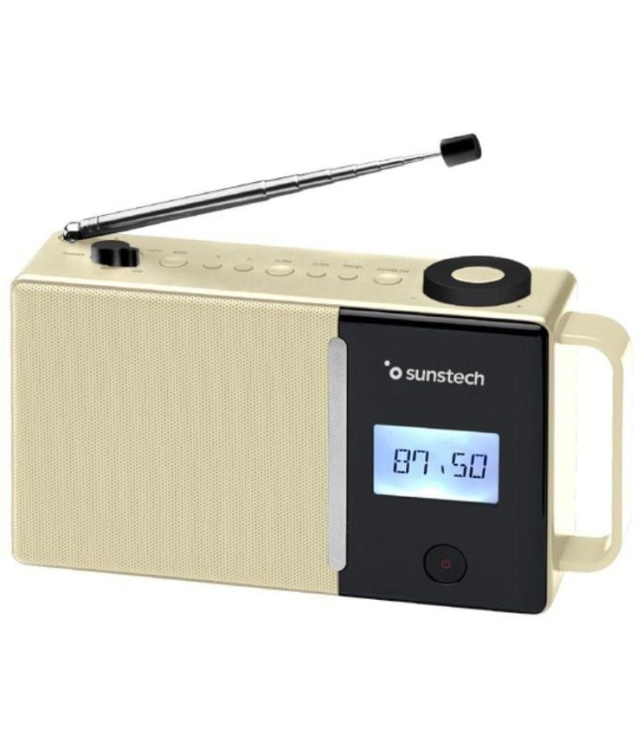 Radio portátil sunstech rpds500/ beige