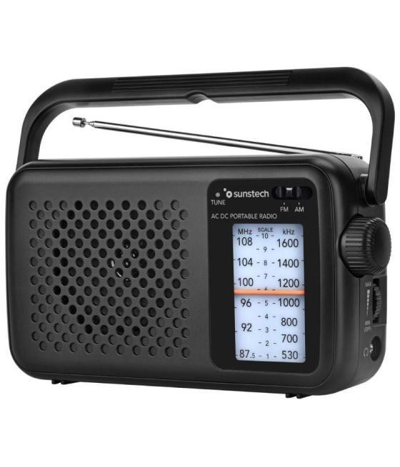 Radio portátil sunstech rps760/ negro