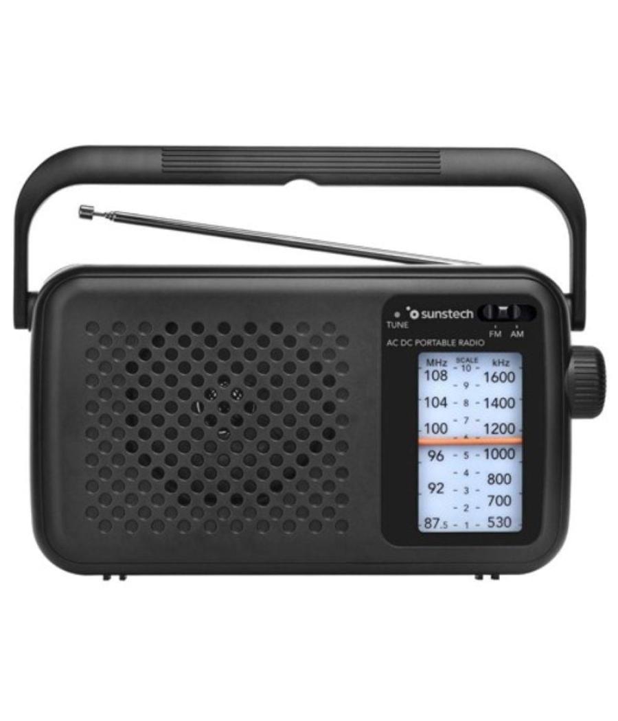 Radio portátil sunstech rps760/ negro