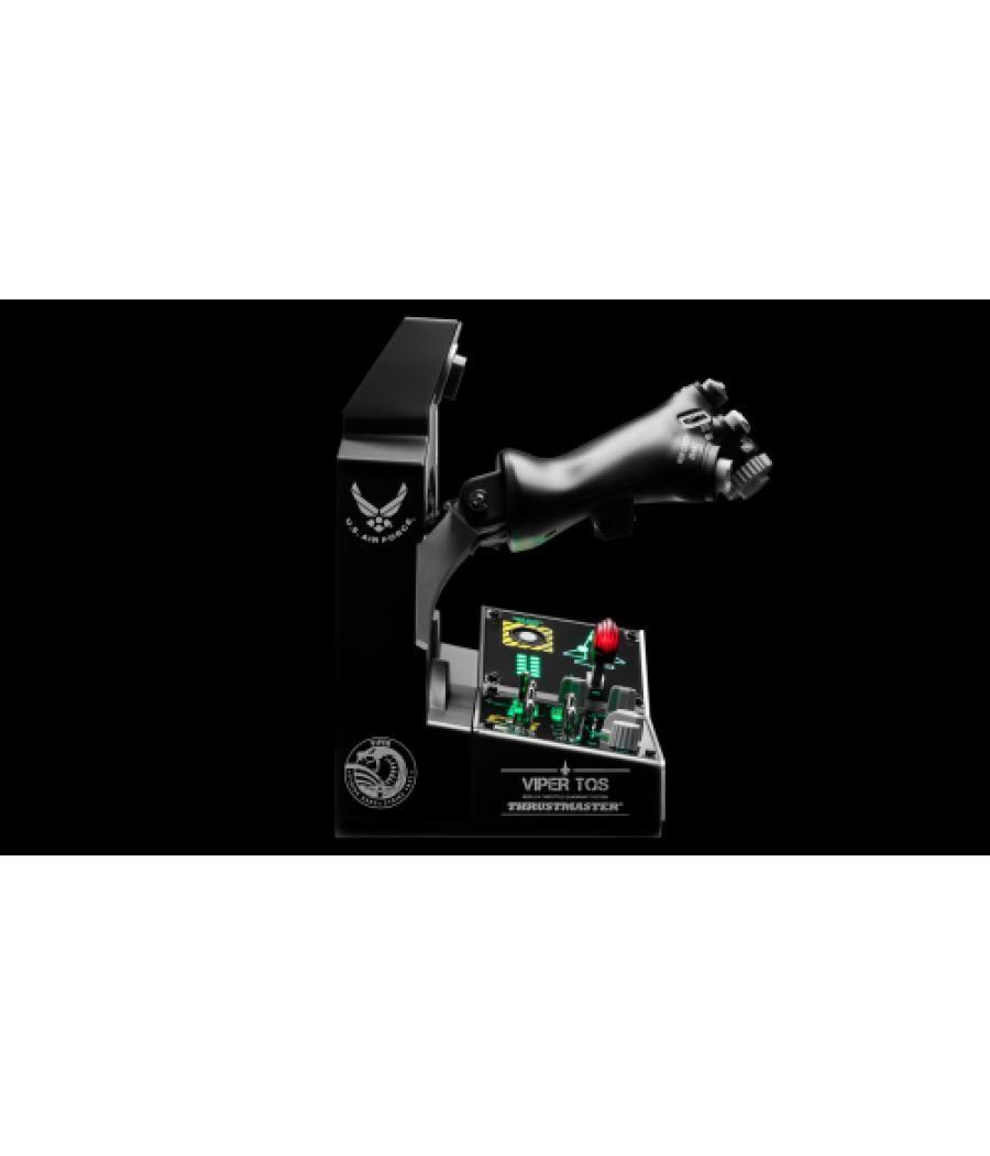 Thrustmaster viper tqs mission pack negro usb joystick/palanca de control lateral + cuadrante de aceleración pc
