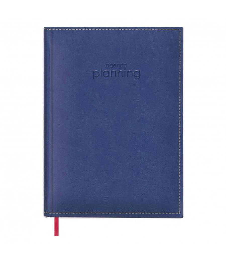 Agenda planning perpetuo día página 21 x 29 cm azul dohe 12132