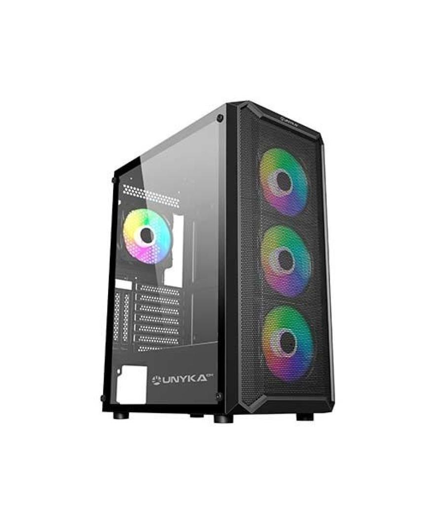 Torre atx gaming unykach armor black