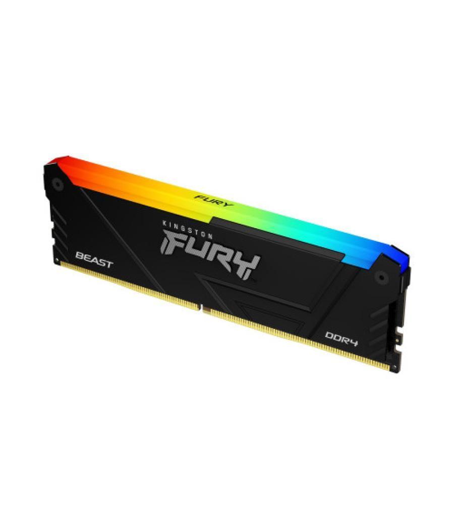 Kingston technology fury beast rgb módulo de memoria 16 gb 1 x 16 gb ddr4 2666 mhz