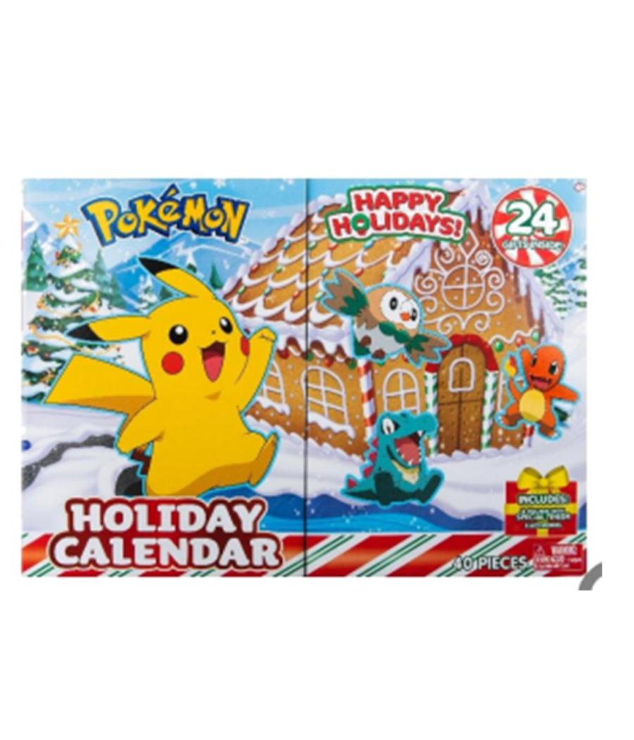 Calendario adviento pokemon holiday calendar navidades 2023