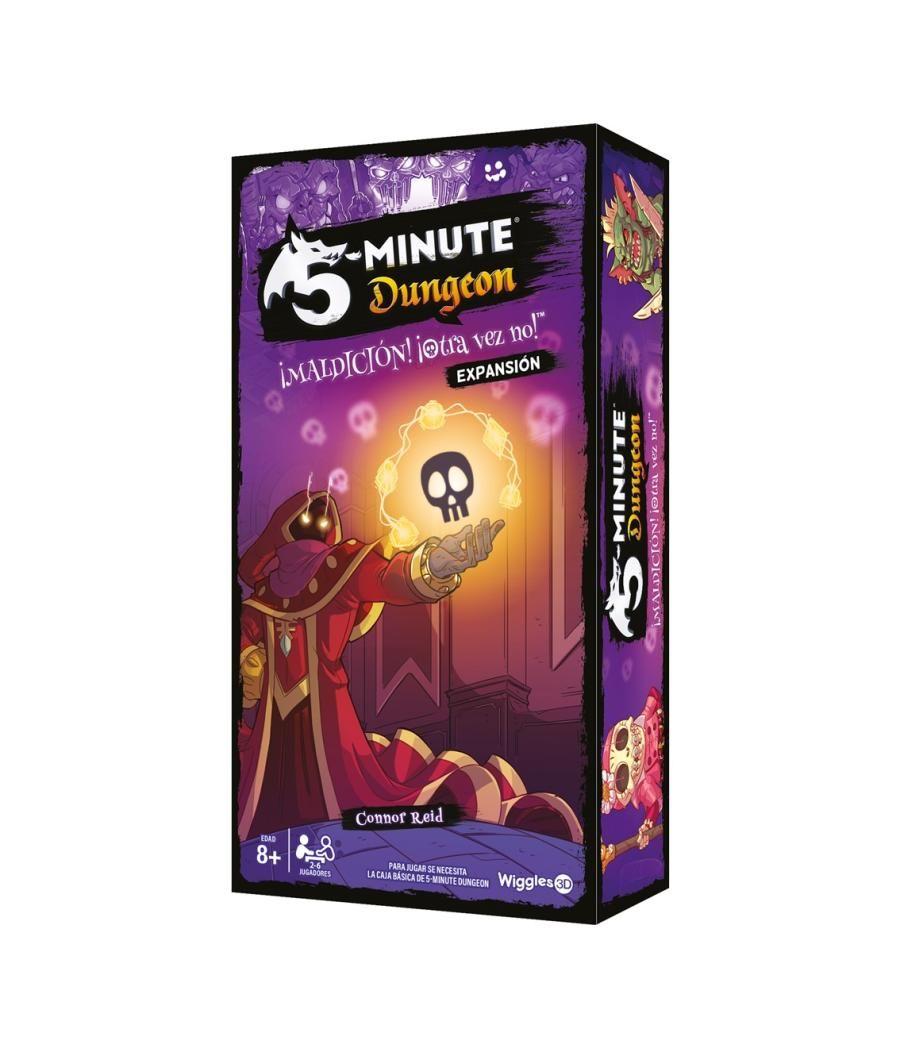 Juego de mesa 5 minute dungeon ¡maldición! ¡otra vez no! edad recomendada 8 años