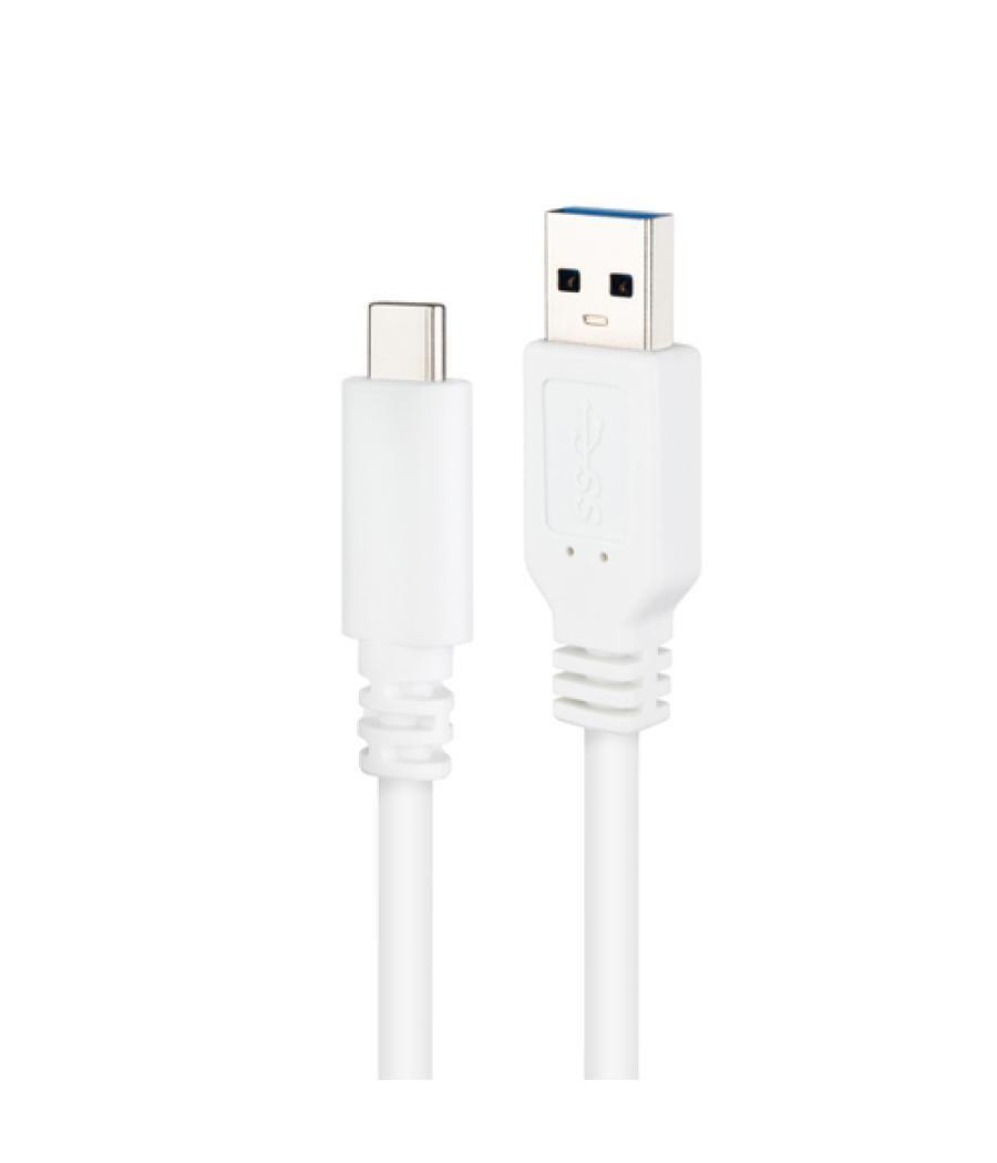 Cable usb 3.1 gen2 10gbps 3a usb-c/m-a/m blan 1.0m