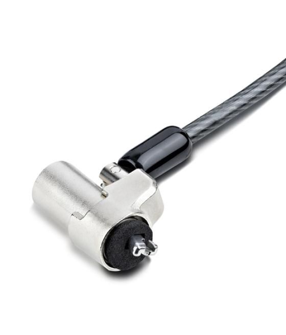StarTech.com NBLWK-LAPTOP-LOCK cable antirrobo Negro, Plata 2 m
