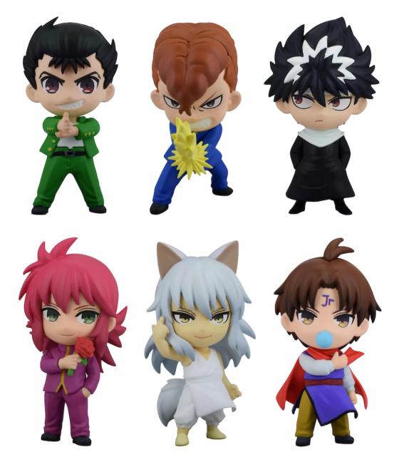 Surtido 6 figuras good smile company yu yu hakusho mini figure collection