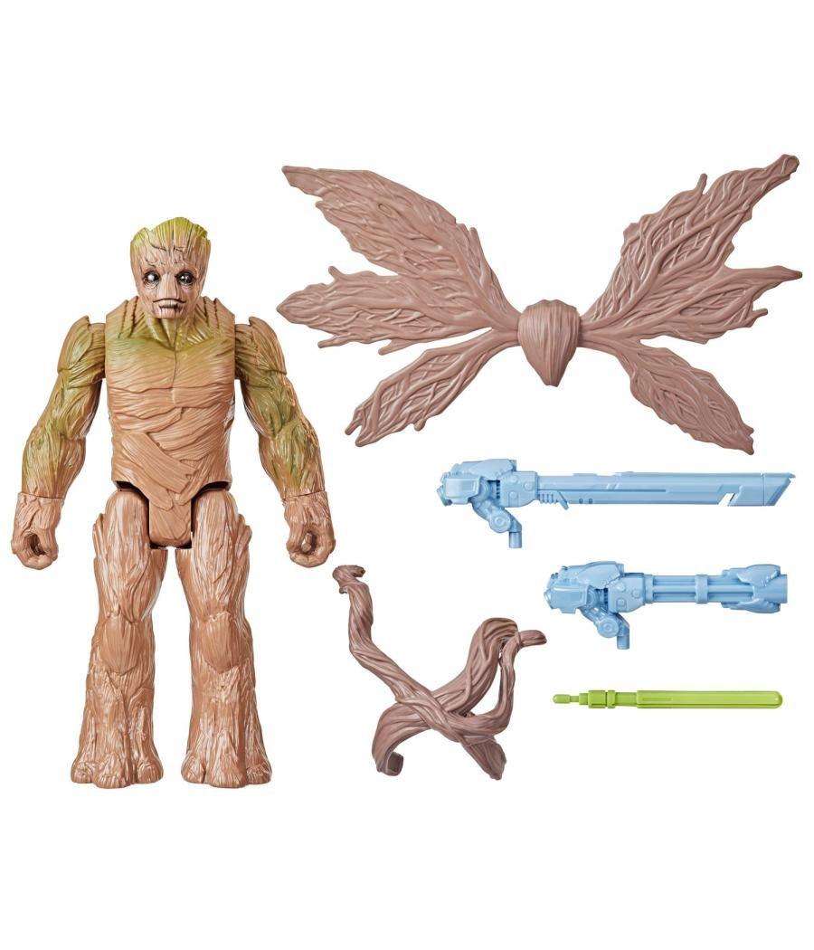 Figura hasbro marvel blast n' battle guardianes de la galaxia groot