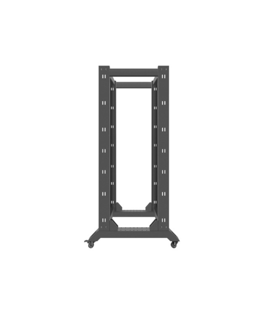 Armario lanberg abierto rack 19" 32u 600x800 negro