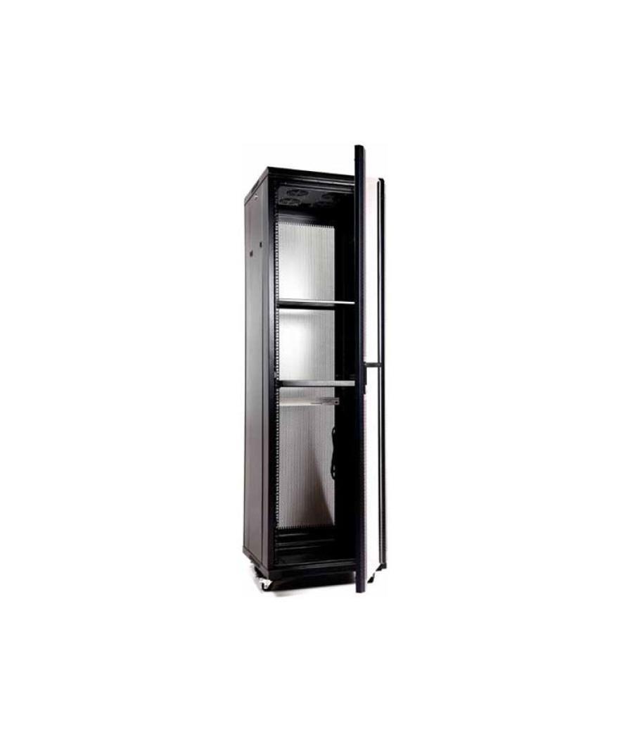 Armario de suelo rack 19'' 42u 600x1000 puerta de cristal