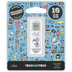 Pendrive 16GB Tech One Tech Be Bike USB 2.0 - Imagen 1