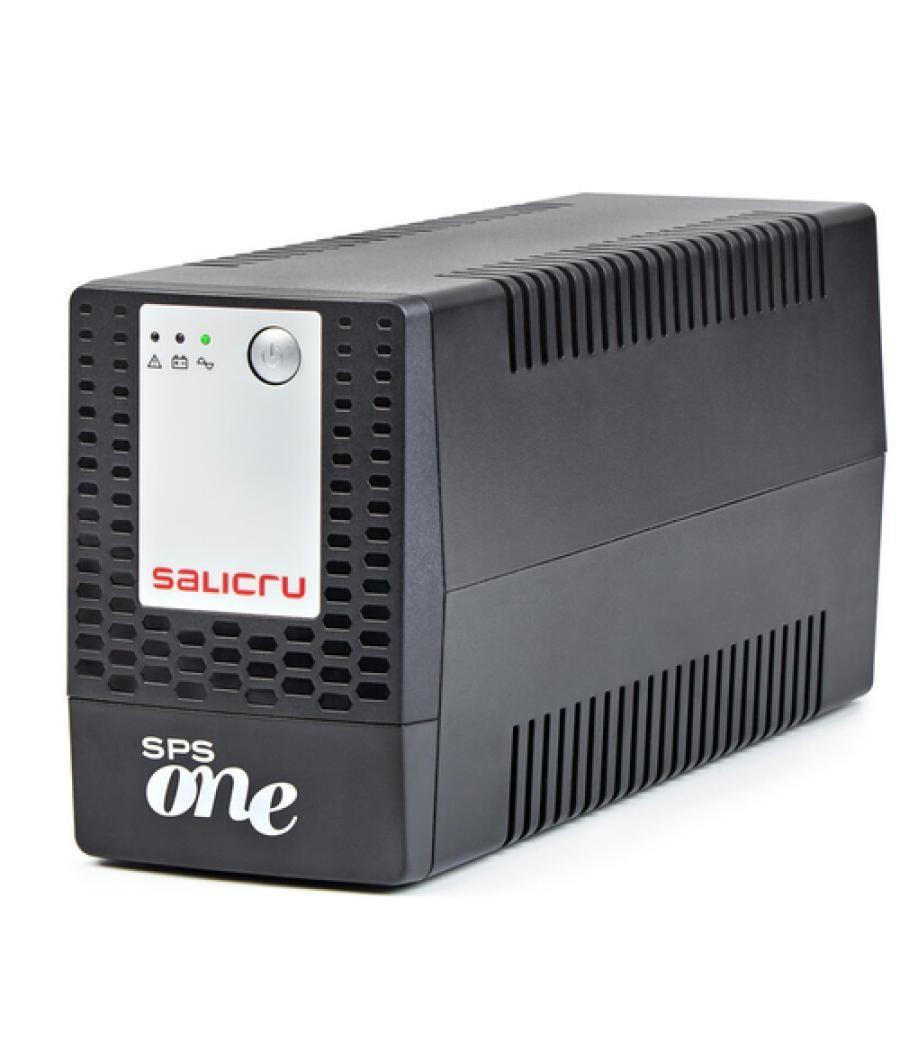 Salicru SPS 500 ONE BL sistema de alimentación ininterrumpida (UPS) Línea interactiva 0,5 kVA 240 W 2 salidas AC