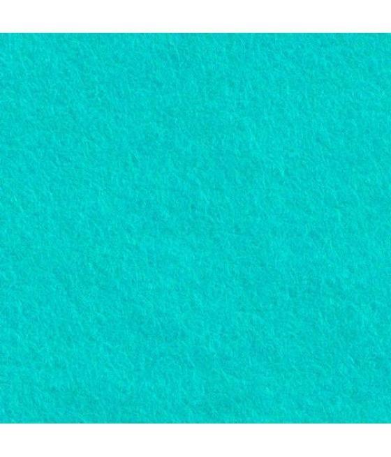 Fama fieltro 23x30 2mm pack 10 hojas azul turquesa a14