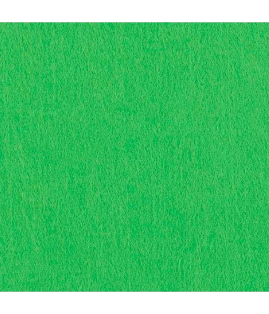 Fama fieltro 23x30 2mm pack 10 hojas verde claro a18