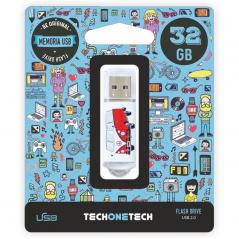 Pendrive 32GB Tech One Tech Camper VAN-VAN USB 2.0 - Imagen 1