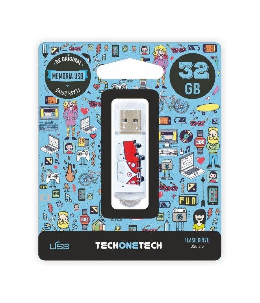 Pendrive 32GB Tech One Tech Camper VAN-VAN USB 2.0 - Imagen 1