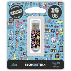 Pendrive 16GB Tech One Tech Candy Pop USB 2.0 - Imagen 1