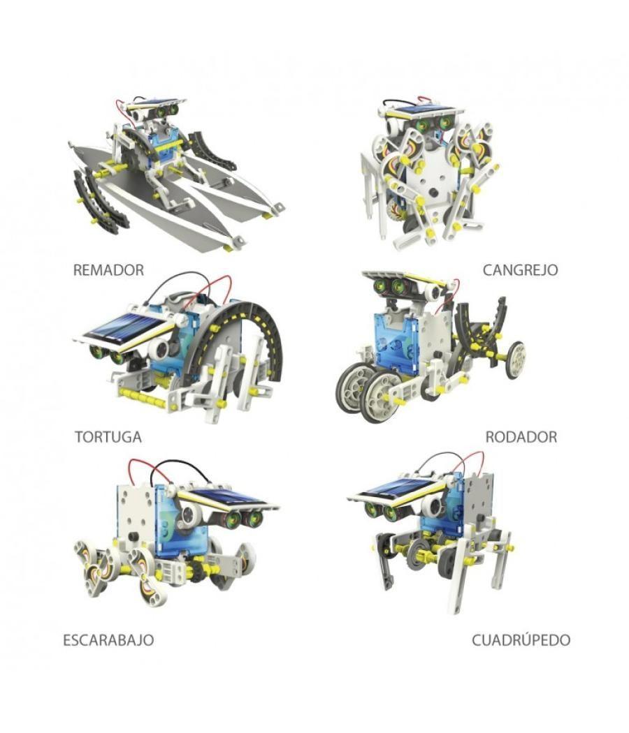 Kit 14 en 1 deqube robot construccion solar pegi 8