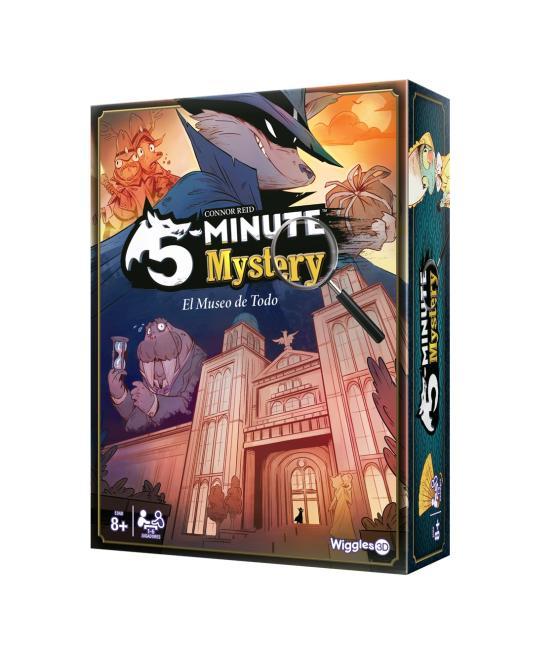 Juego de mesa 5 minutes mystery edad recomendada 8 años