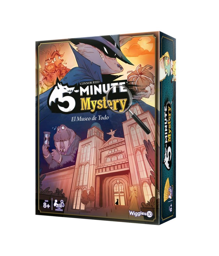 Juego de mesa 5 minutes mystery edad recomendada 8 años