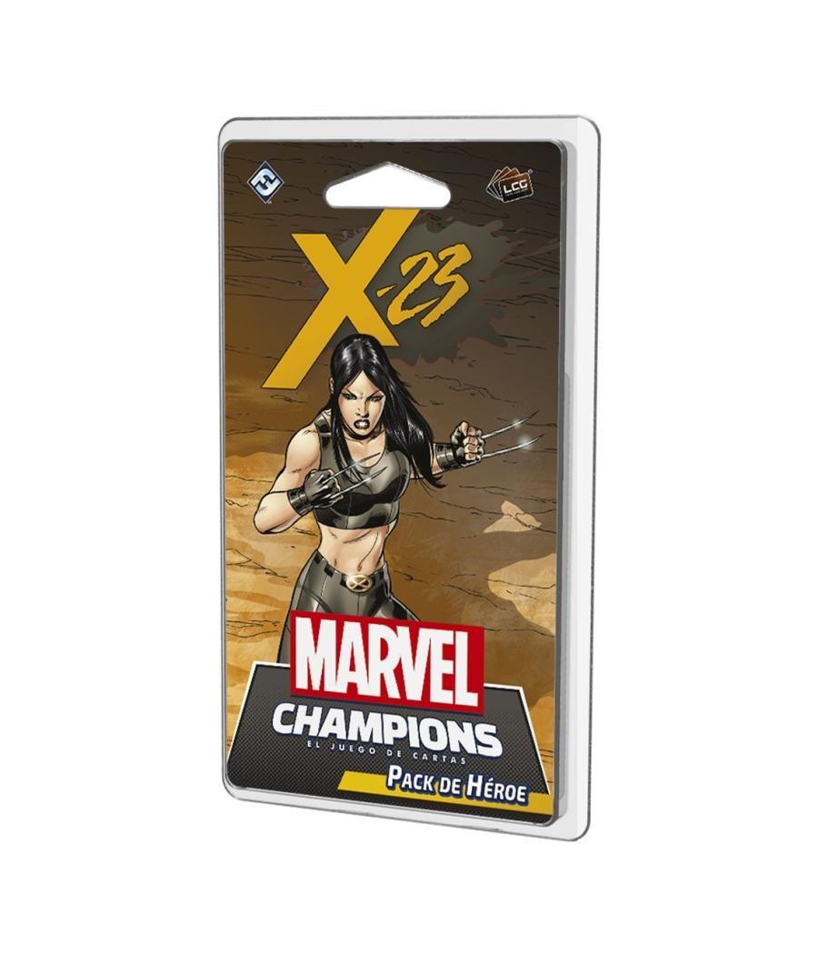 Juego de mesa marvel champions pack heroe x - 23 edad recomendada 14 años