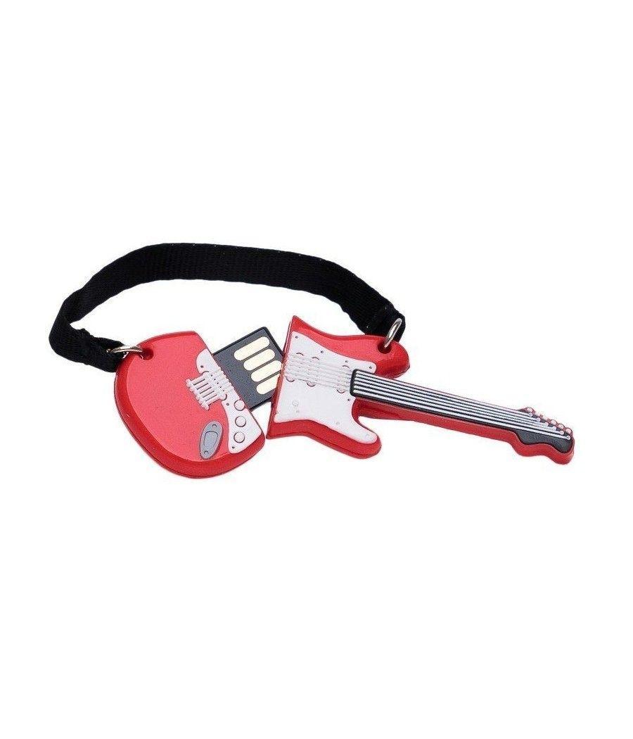Pendrive 32GB Tech One Tech Guitarra Red One USB 2.0 - Imagen 2