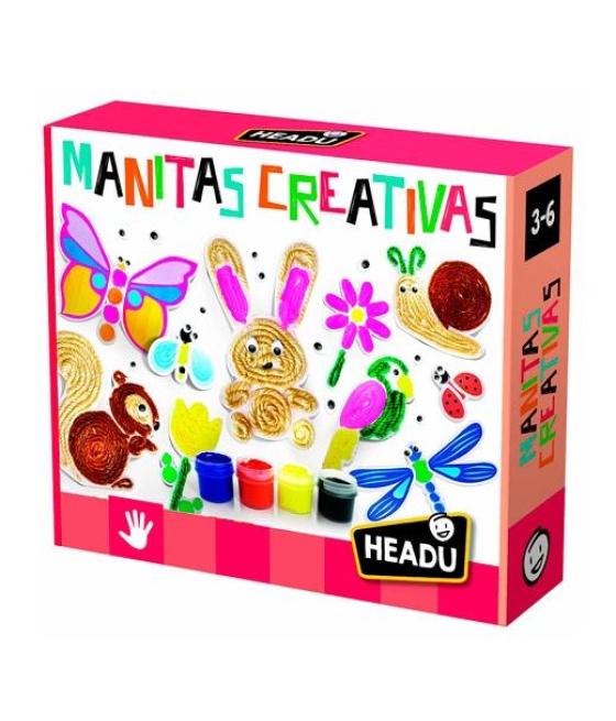 Headu juego educativo manitas creativas handmade creations 3-6 años