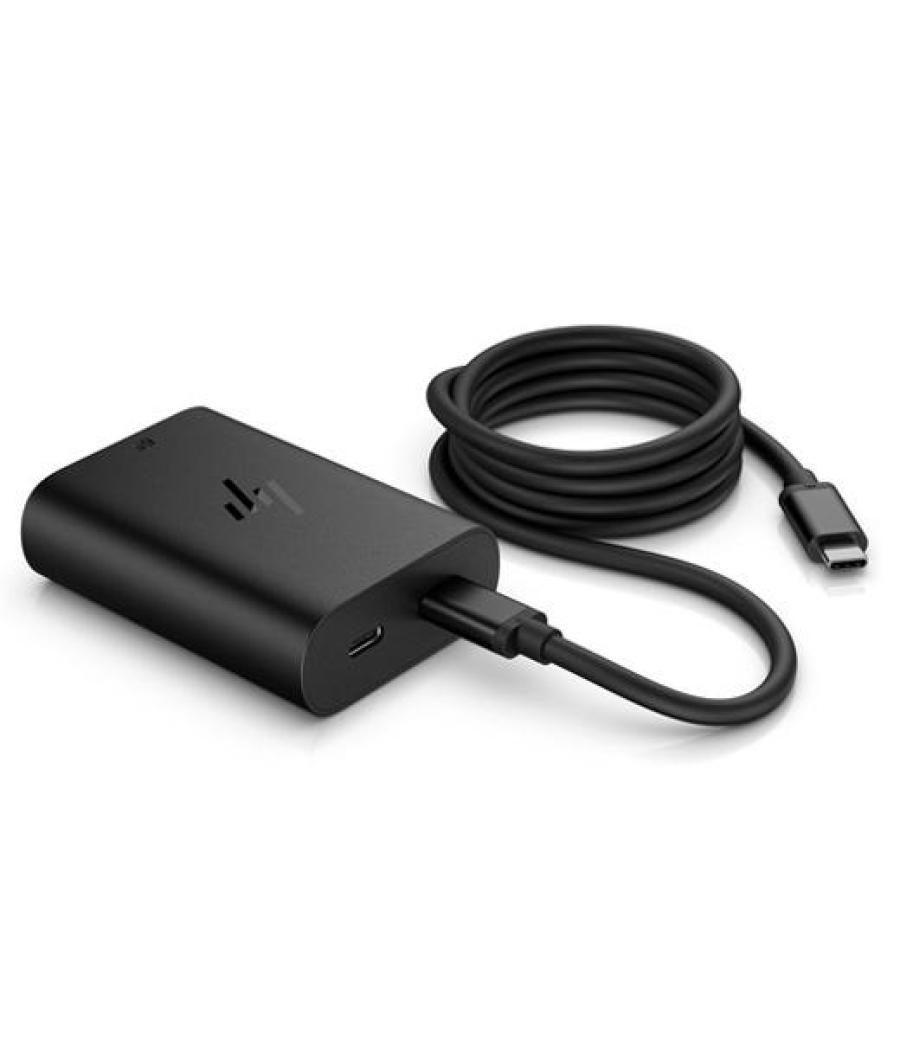 Hp cargador para portatil 65w con nitruro de galio usb-c