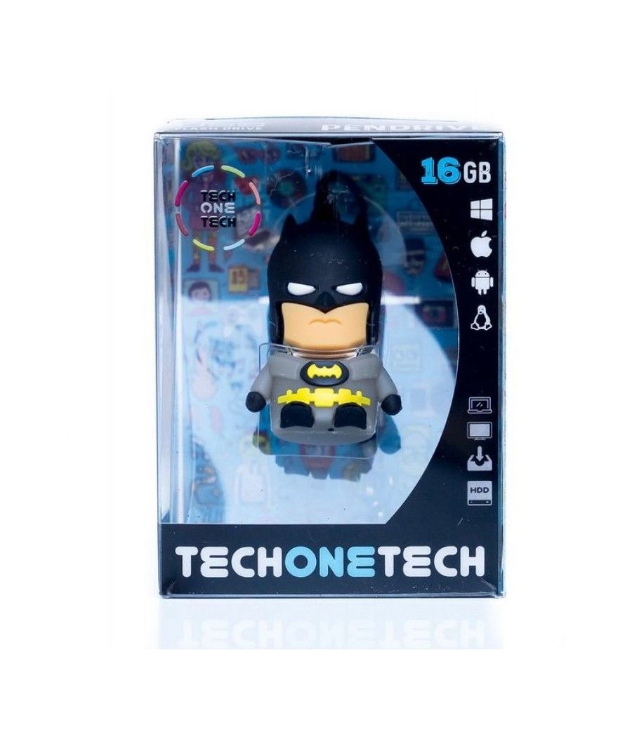 Pendrive 32GB Tech One Tech Super Bat USB 2.0 - Imagen 3