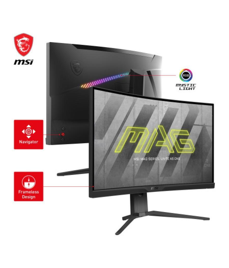 Msi mag 275cqrf qd pantalla para pc 68,6 cm (27") 2560 x 1440 pixeles wide quad hd negro
