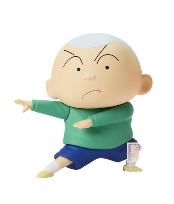 Figura banpresto crayon shinchan kasukabe boueitai new dimension! masao kun vol.3 10cm