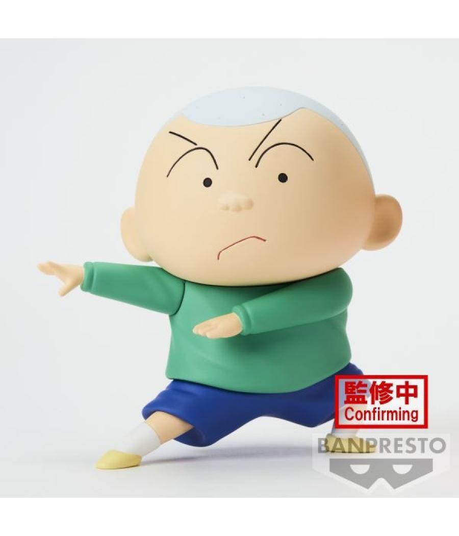 Figura banpresto crayon shinchan kasukabe boueitai new dimension! masao kun vol.3 10cm