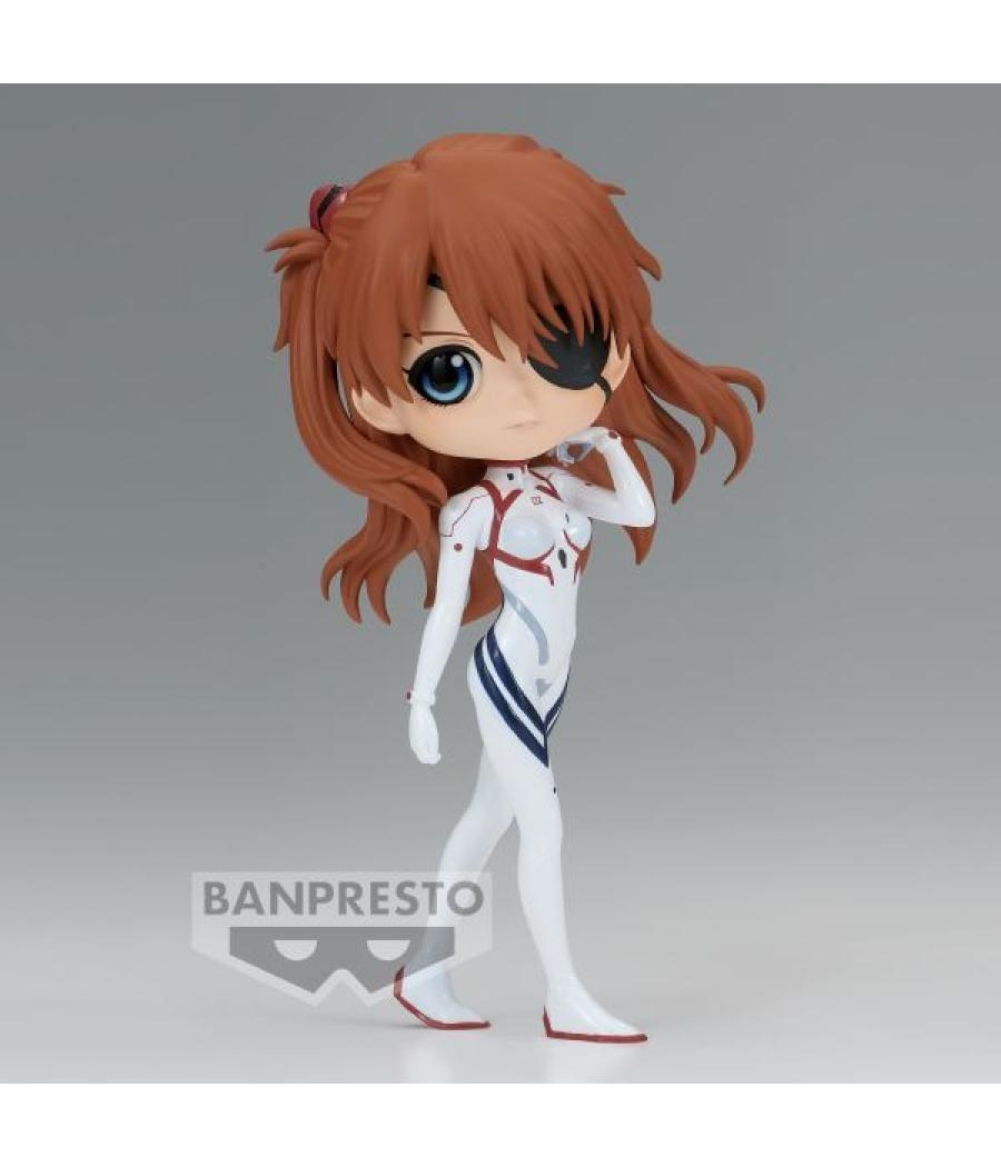 Figura banpresto q posket evangelion : 3.0+1.0 plugsuit style asuka shikinami langley ver.a 14cm