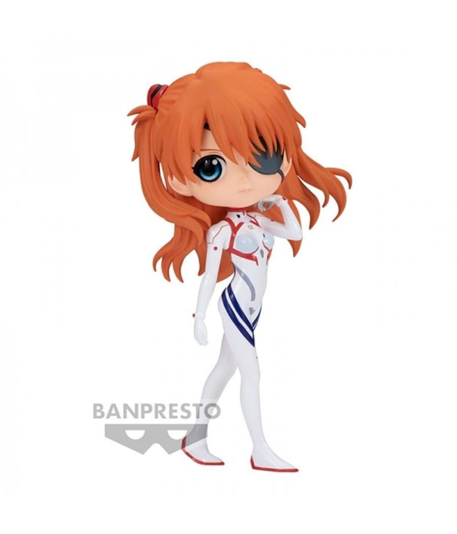 Figura banpresto q posket evangelion : 3.0+1.0 plugsuit style asuka shikinami langley ver.b 14cm