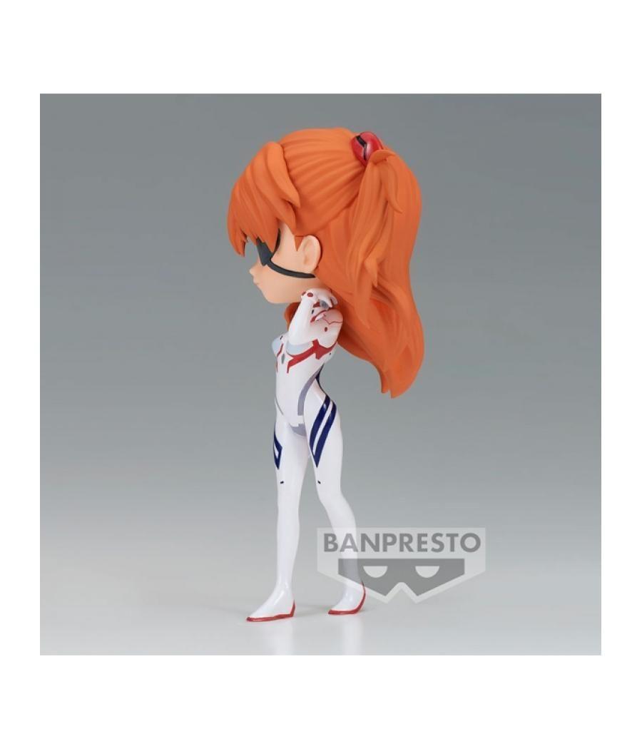 Figura banpresto q posket evangelion : 3.0+1.0 plugsuit style asuka shikinami langley ver.b 14cm