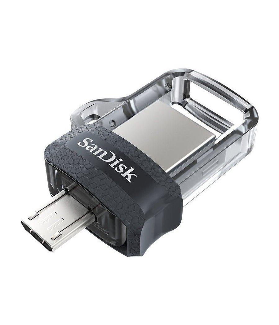 Pendrive 128GB SanDisk Dual m3.0 Ultra USB 3.0/ MicroUSB - Imagen 1
