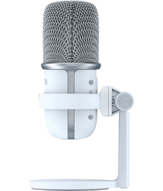 Hyperx solocast - usb microphone (white) blanco micrófono para videoconsola