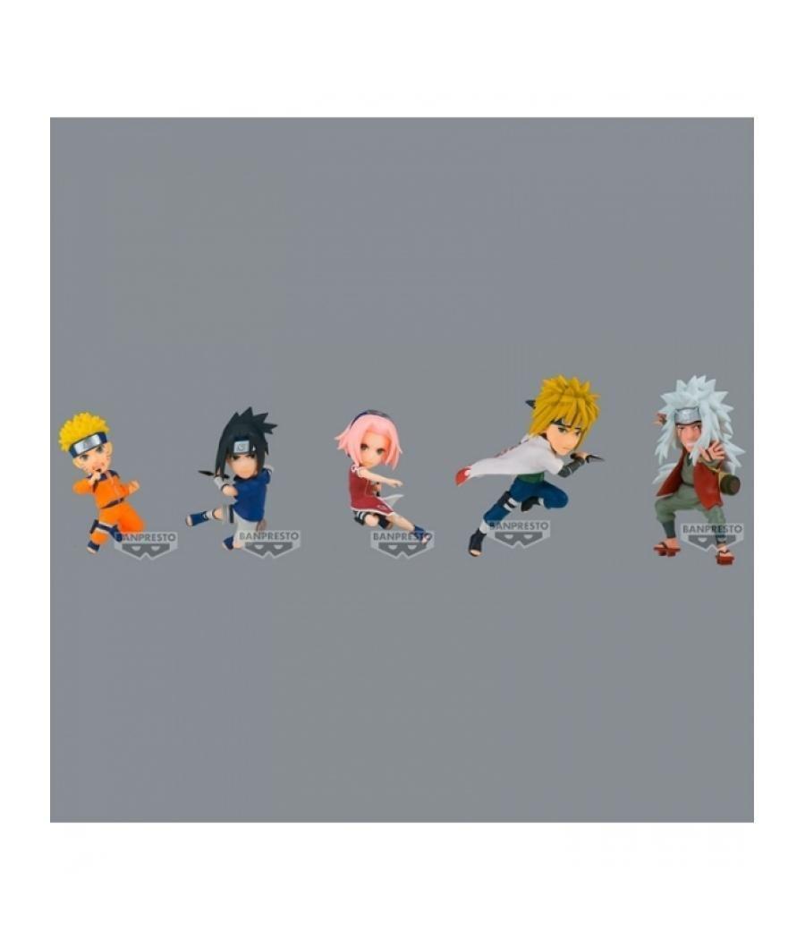 Figura banpresto naruto world collectable figure 12 unidades 7cm