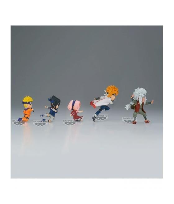 Figura banpresto naruto world collectable figure 12 unidades 7cm