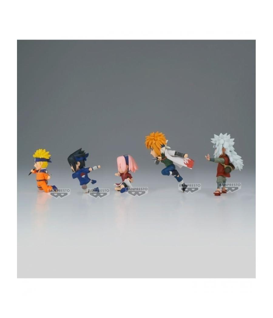 Figura banpresto naruto world collectable figure 12 unidades 7cm