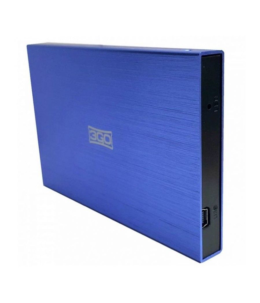 Caja Externa para Disco Duro de 2.5' 3GO HDD25BL13/ USB 2.0 - Imagen 1