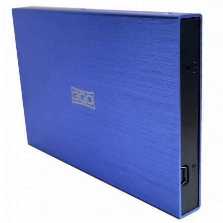 Caja Externa para Disco Duro de 2.5' 3GO HDD25BL13/ USB 2.0 - Imagen 1