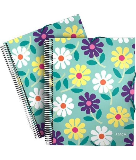 Grafoplás carpeta 30 fundas maxiplás din-a4 ec3.pp flowers