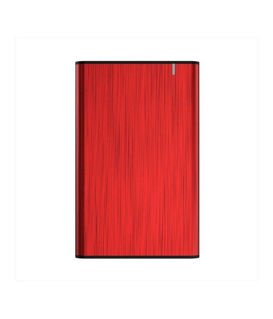 Caja Externa para Disco Duro de 2.5' Aisens ASE-2525RED/ USB 3.1/ Sin tornillos - Imagen 2