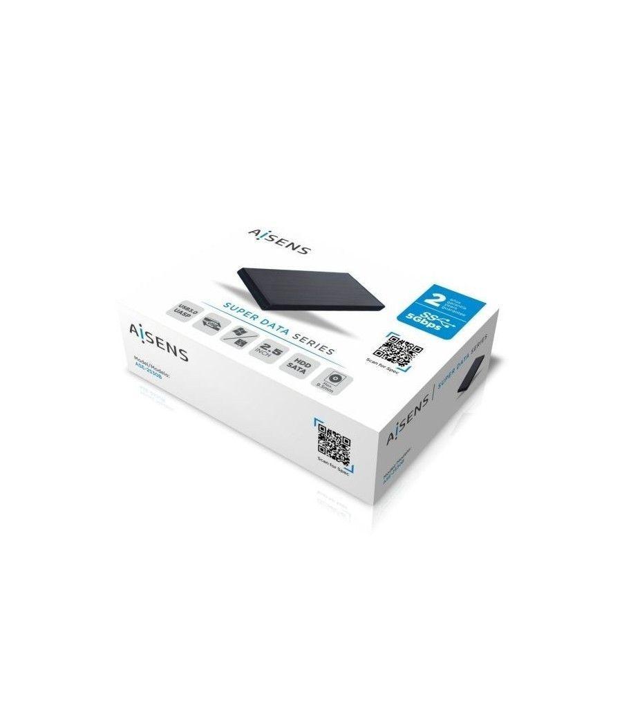 Caja Externa para Disco Duro de 2.5' Aisens ASE-2530B/ USB 3.1 - Imagen 5