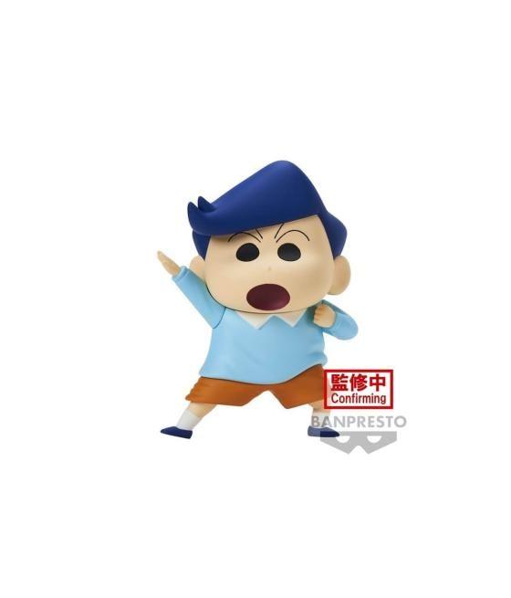 Figura banpresto crayon shinchan kasukabe boueitai new dimension! kazama kun vol.2