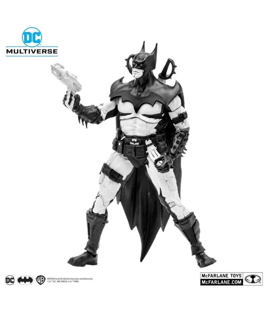 Figura mcfarlane toys dc multiverse 7in - batman by todd mcfarlane (line art)(gold label) - nycc