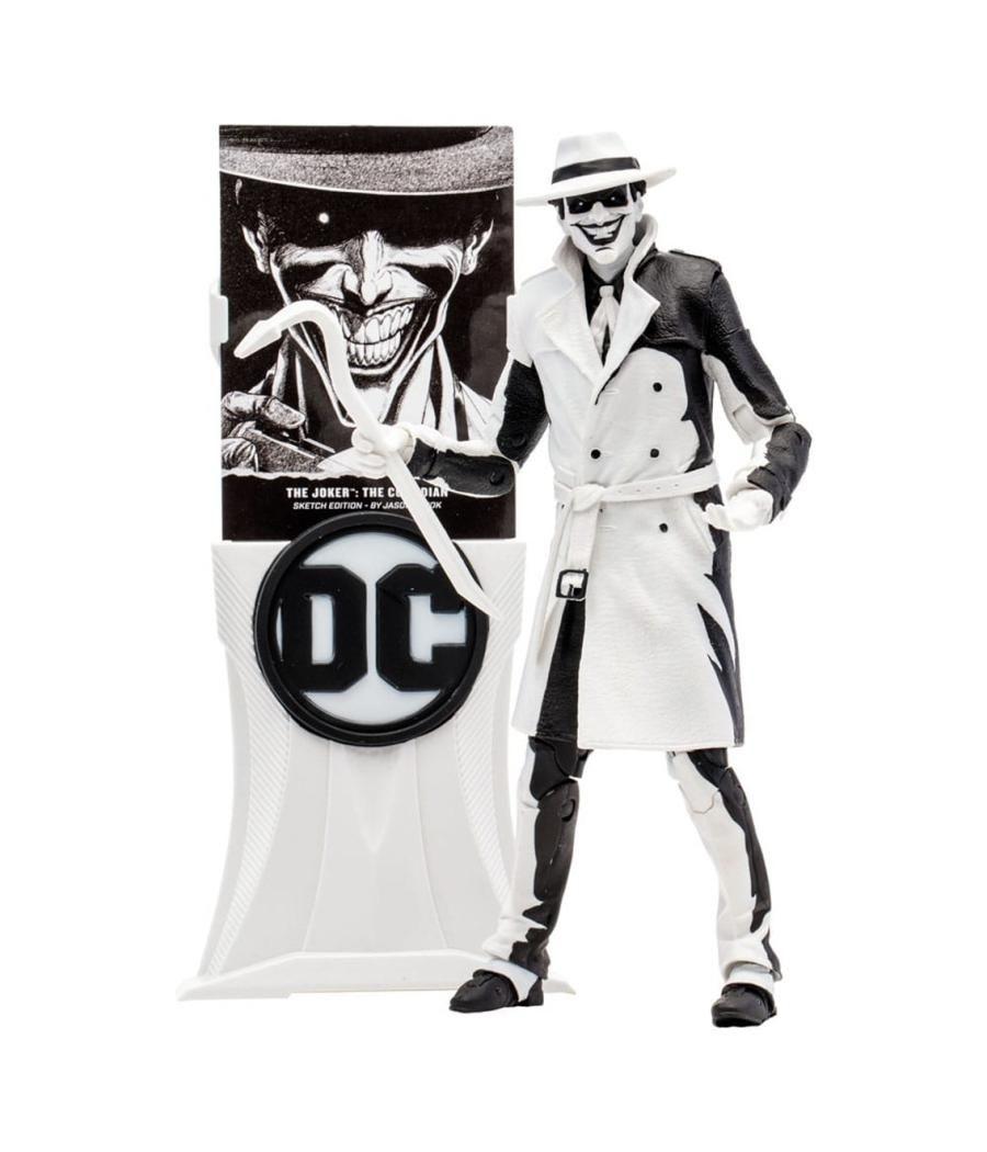 Figura mcfarlane toys dc multiverse 7in - the joker: the comedian (batman: three jokers)(line art)(gold label) - nycc